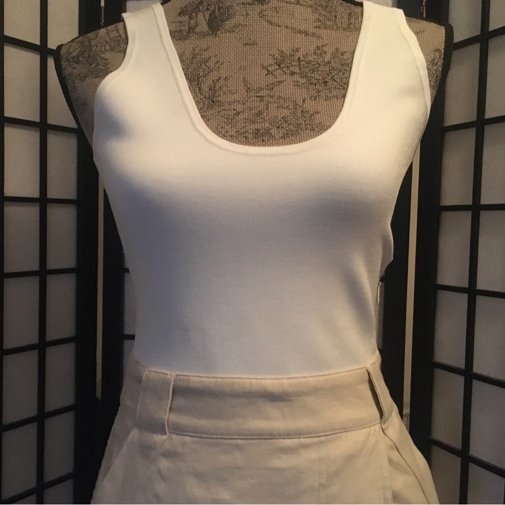 Jonathan Simkhai Cream Maxi Skirt - Picture 3 of 5